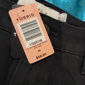 torrid jean skirt